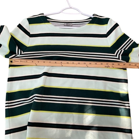 Talbots Classic French Terry Pullover - Goodies Stripe - Picture 9 of 9